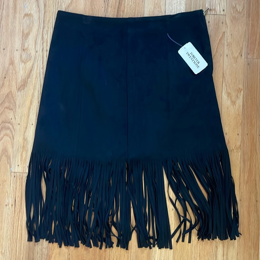 NWT Forever 21 Fringe Skirt, size M